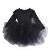 Priscilla - Long Sleeve Tutu Dress.